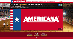 Desktop Screenshot of americana.de